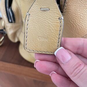 Chloe Tan Satchel Bag